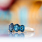 The London Blue Topaz Queen Ring