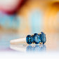 The London Blue Topaz Queen Ring