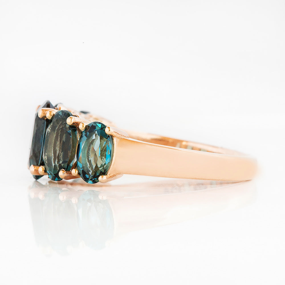 The London Blue Topaz Queen Ring