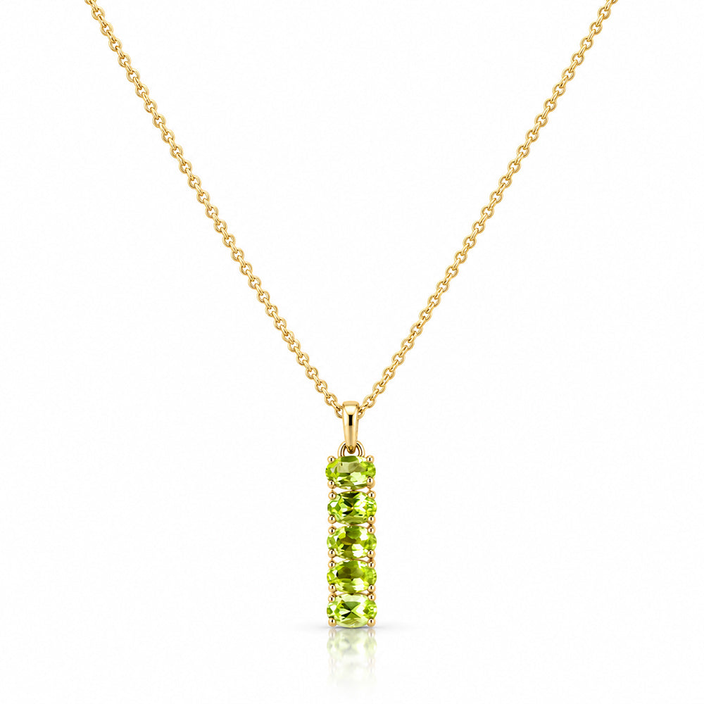 Willow, Peridot Necklace