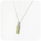 The Eternity Peridot Pendant