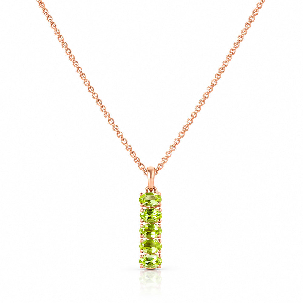 Willow, Peridot Necklace