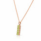 Willow, Peridot Necklace