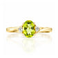 Georgie, Peridot and Diamond Ring - Victoria's Jewellery