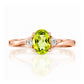Georgie, Peridot and Diamond Ring - Victoria's Jewellery