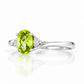 Georgie, Peridot and Diamond Ring - Victoria's Jewellery