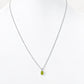 Luna, Oval cut Peridot Pendant - 7x5mm - Victoria's Jewellery