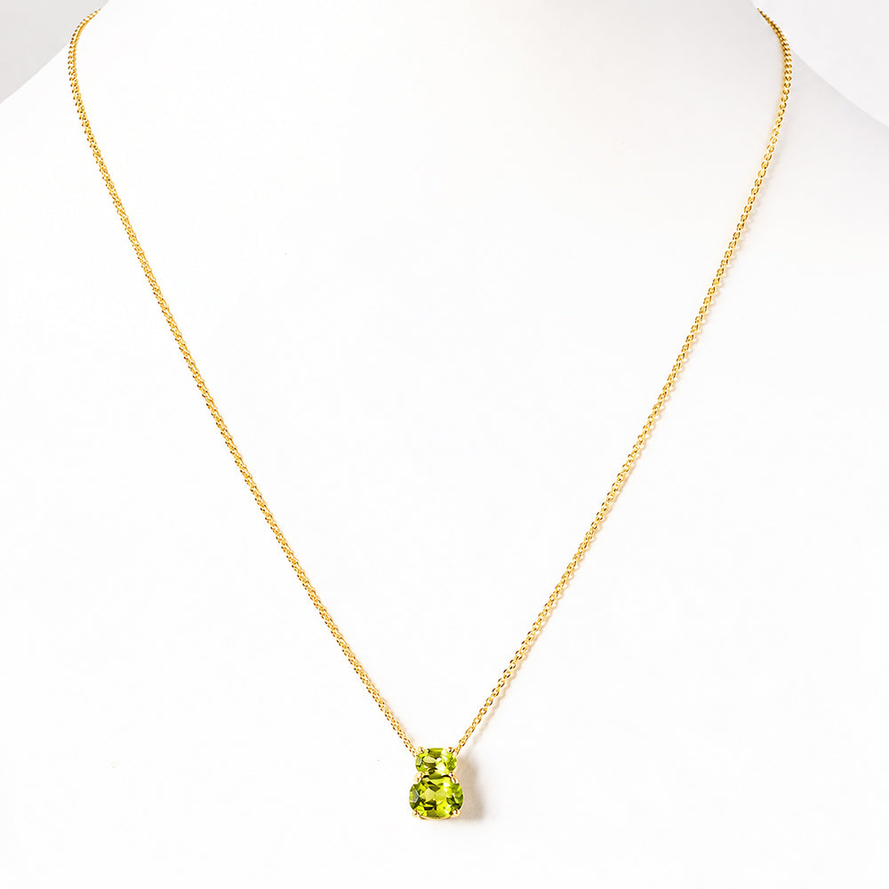 Georgie, Peridot Necklace