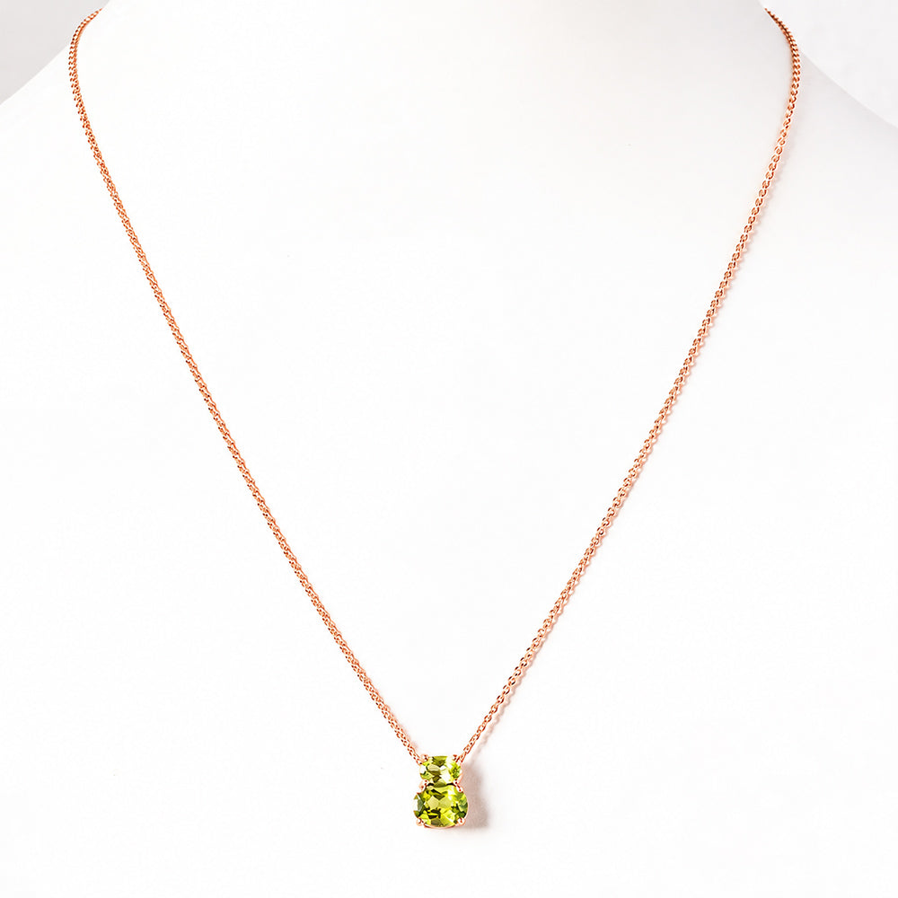 Georgie, Peridot Necklace