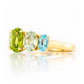 Queen, a Peridot, Prasiolite and Topaz Ring - Victoria's Jewellery