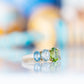 Queen, a Peridot, Prasiolite and Topaz Ring - Victoria's Jewellery