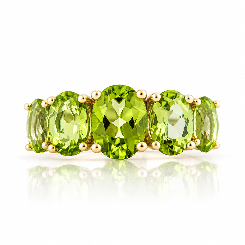 The Peridot Queen Ring - Victoria's Jewellery