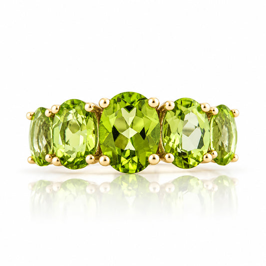 The Peridot Queen Ring - Victoria's Jewellery