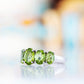 The Peridot Queen Ring