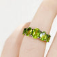 The Peridot Queen Ring