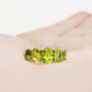 The Peridot Queen Ring