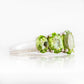 The Peridot Queen Ring