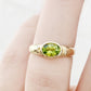 Nayeli, a Peridot Ring