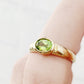 Nayeli, a Peridot Ring