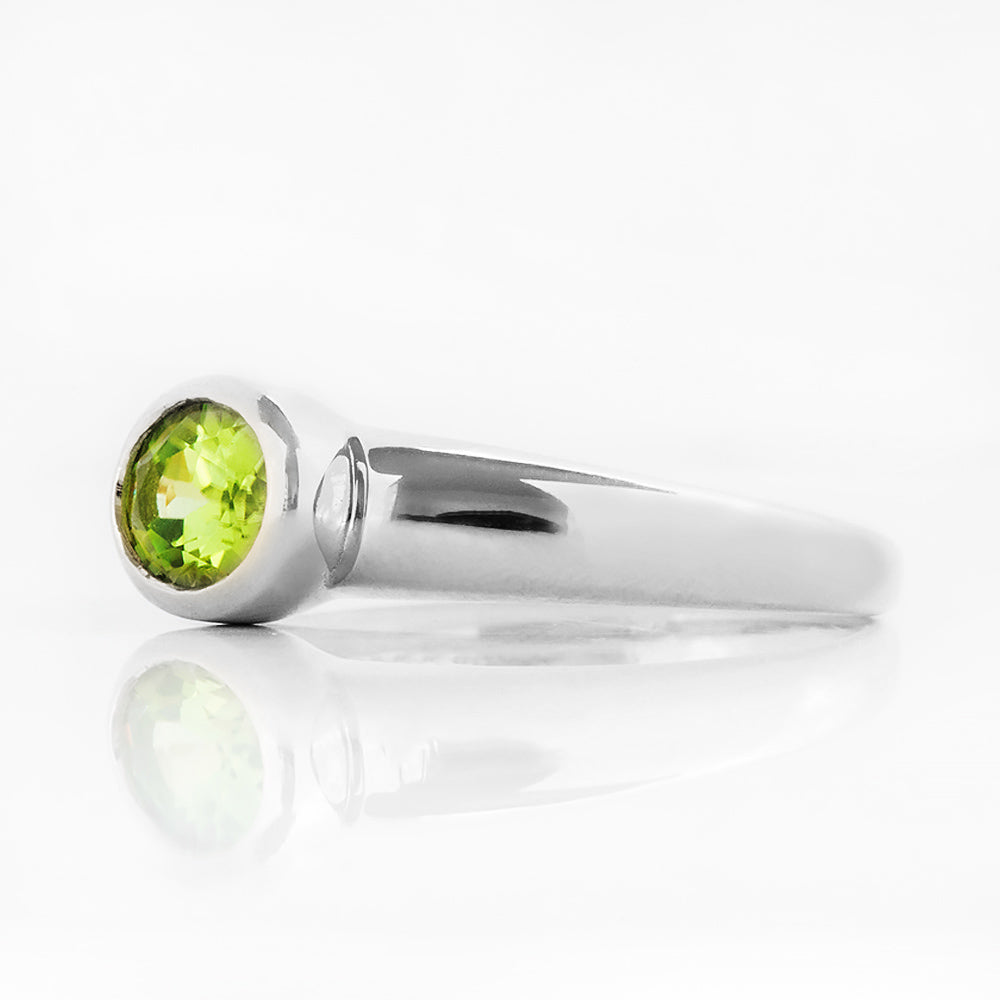 Nayeli, a Peridot Ring