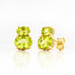 Georgie, Peridot Stud Earrings - Victoria's Jewellery