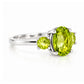 Hallie, Peridot Trilogy Ring - Victoria's Jewellery