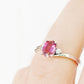 Georgie, a Pink Tourmaline and Diamond Trilogy Ring