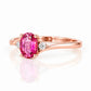 Georgie, a Pink Tourmaline and Diamond Ring - Victoria's Jewellery