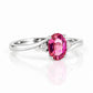 Georgie, a Pink Tourmaline and Diamond Ring - Victoria's Jewellery