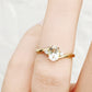 Georgie, a Prasiolite and Diamond Trilogy Ring - Victoria's Jewellery