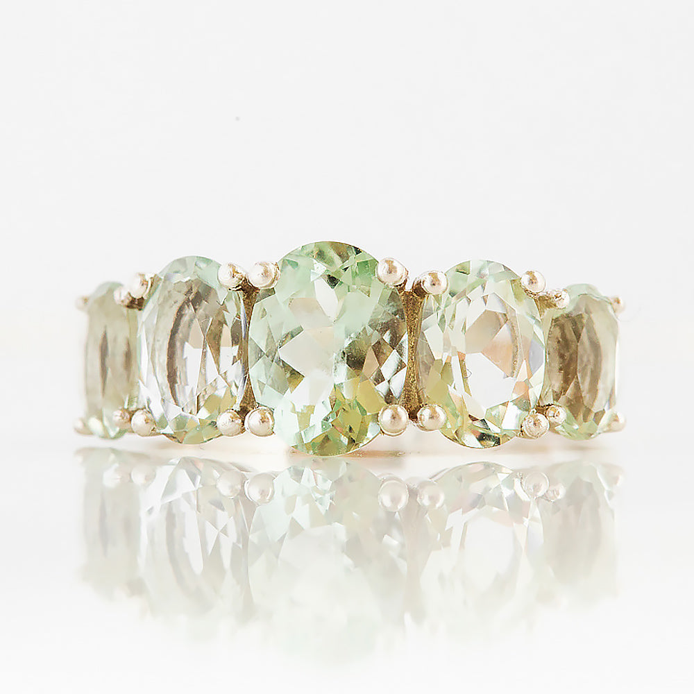 The Prasiolite Queen Ring - Victoria's Jewellery