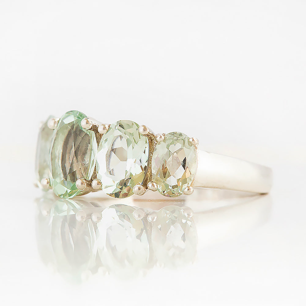The Prasiolite Queen Ring - Victoria's Jewellery