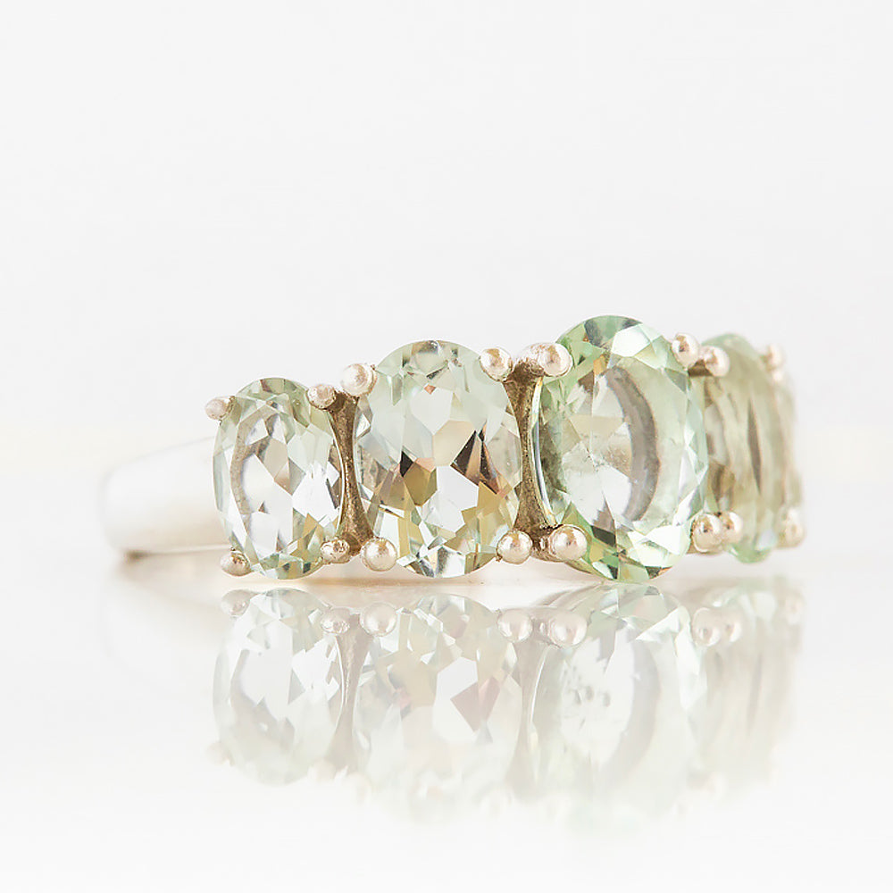The Prasiolite Queen Ring - Victoria's Jewellery