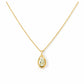 Infinity, Prasiolite Pendant - 7x5mm - Victoria's Jewellery