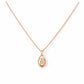 Infinity, Prasiolite Pendant - 7x5mm - Victoria's Jewellery