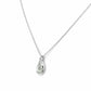 Infinity, Prasiolite Pendant - 7x5mm - Victoria's Jewellery