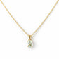 Luna, Oval cut Prasiolite Pendant - 7x5mm - Victoria's Jewellery