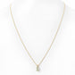 Luna, Oval cut Prasiolite Pendant - 7x5mm - Victoria's Jewellery