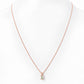 Luna, Oval cut Prasiolite Pendant - 7x5mm - Victoria's Jewellery