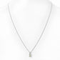 Luna, Oval cut Prasiolite Pendant - 7x5mm - Victoria's Jewellery
