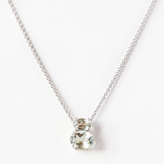 Georgie, Prasiolite Necklace