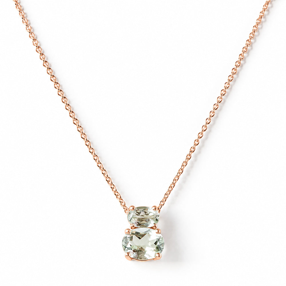 Georgie, Prasiolite Necklace