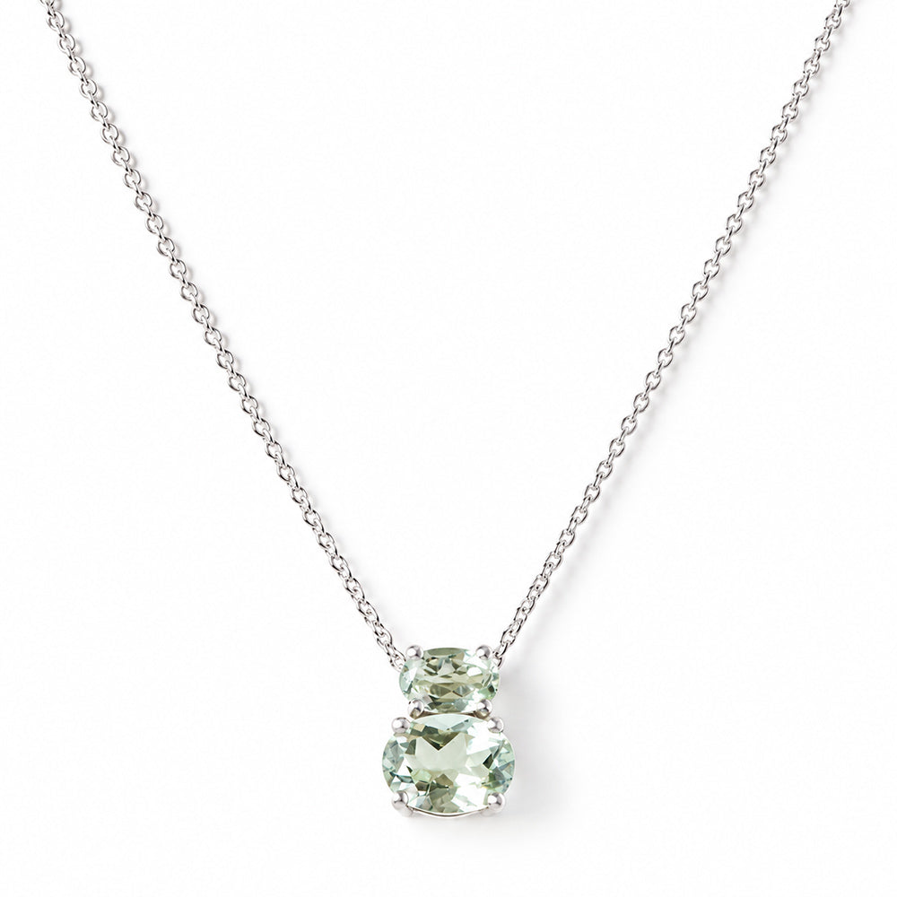 Georgie, Prasiolite Necklace