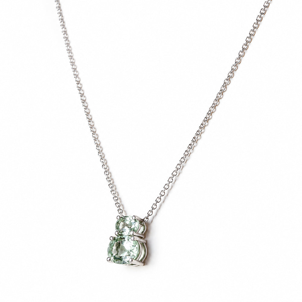 Georgie, Prasiolite Necklace