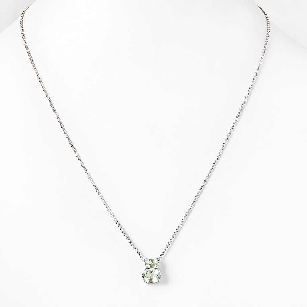 Georgie, Prasiolite Necklace