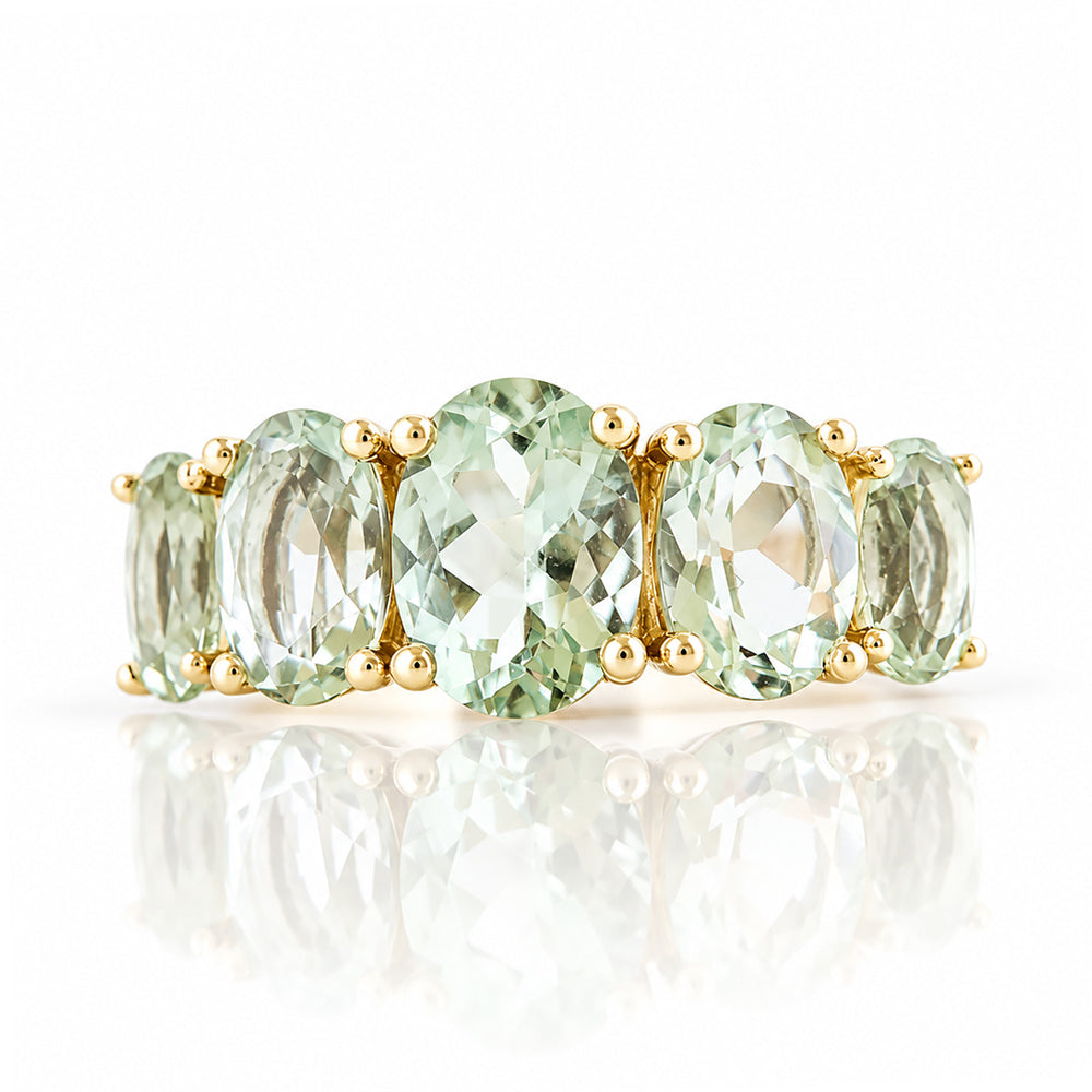 The Prasiolite Queen Ring - Victoria's Jewellery