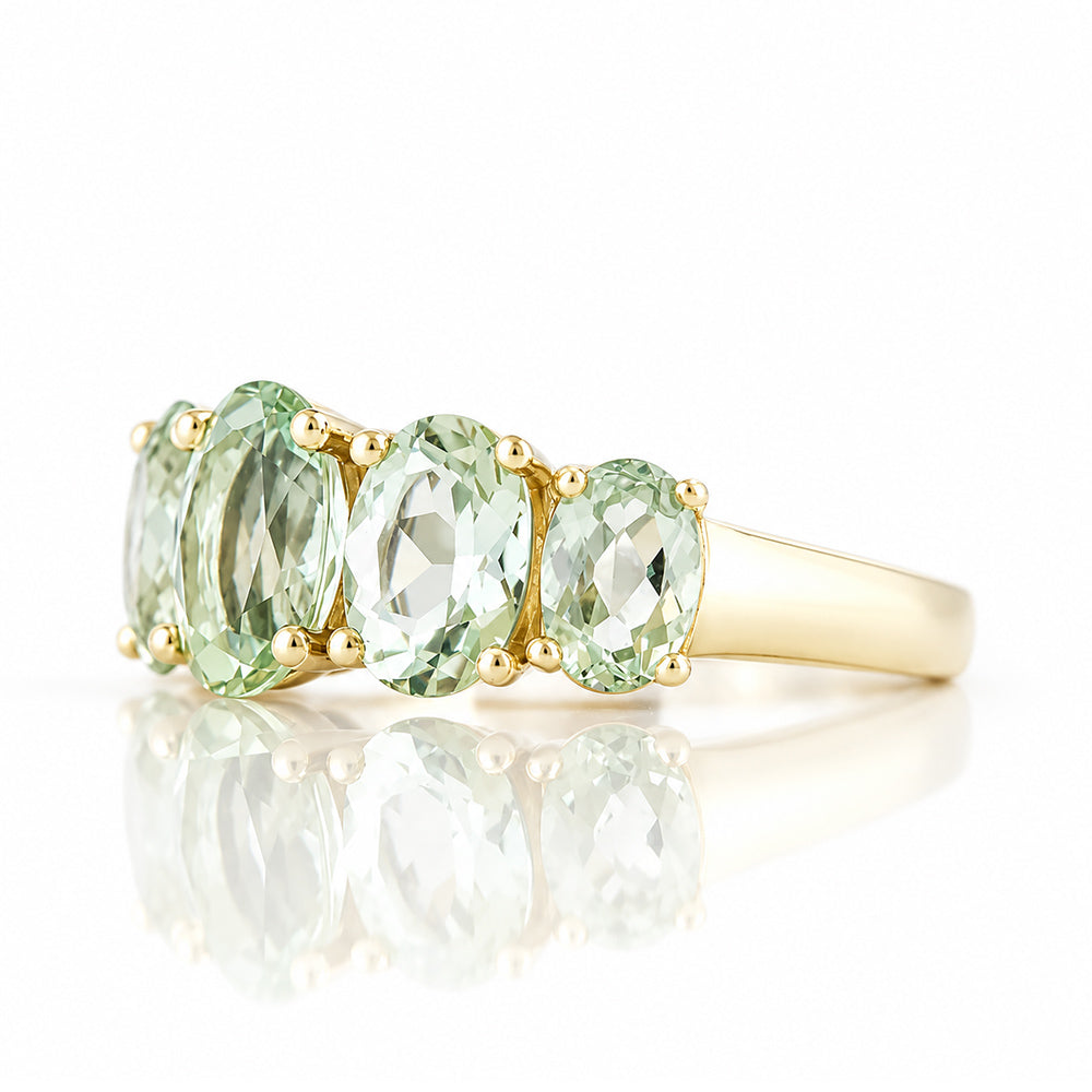 The Prasiolite Queen Ring - Victoria's Jewellery