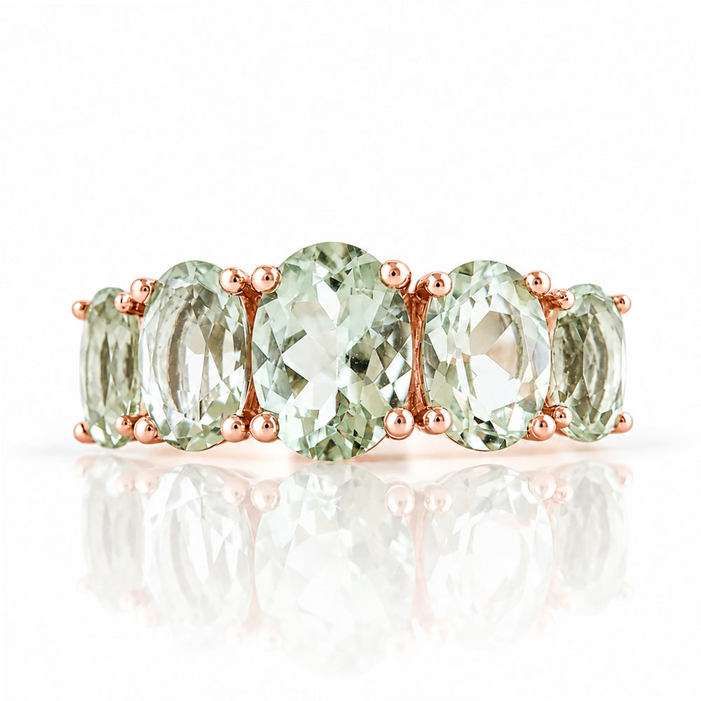 The Prasiolite Queen Ring - Victoria's Jewellery
