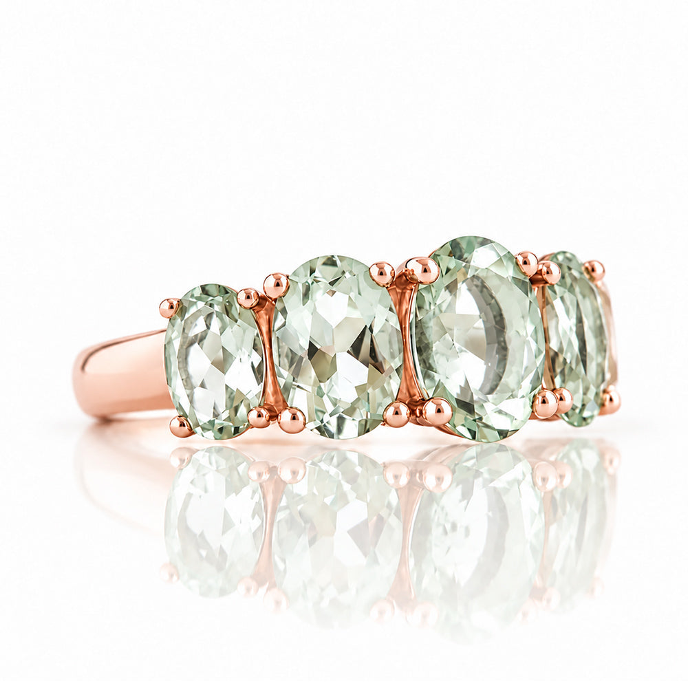 The Prasiolite Queen Ring - Victoria's Jewellery