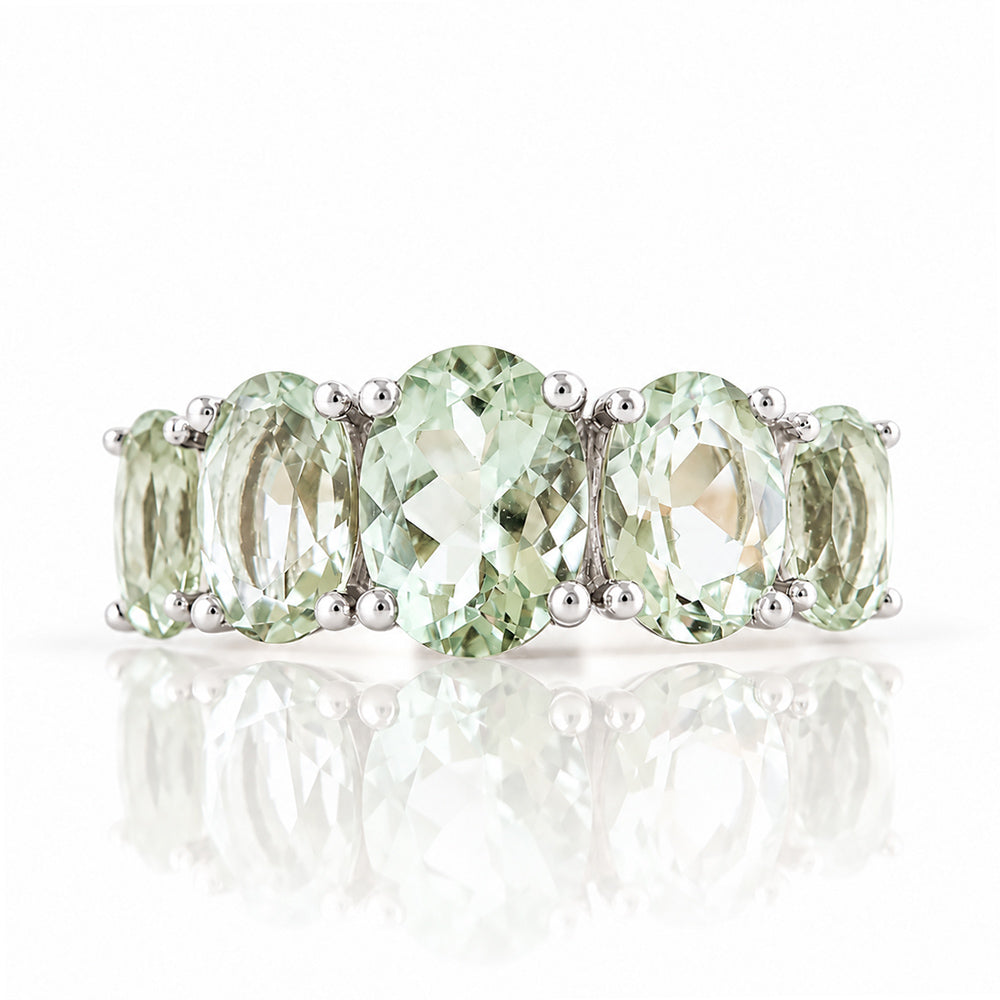 The Prasiolite Queen Ring - Victoria's Jewellery